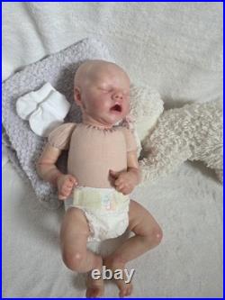 Reborn Girl Doll Cloth Body Pink Floral Outfit Twin A