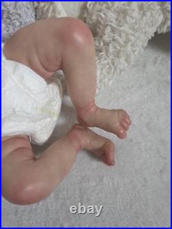 Reborn Girl Doll Cloth Body Pink Floral Outfit Twin A