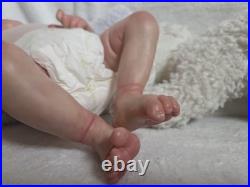 Reborn Girl Doll Cloth Body Pink Floral Outfit Twin A