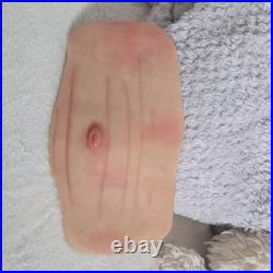 Reborn Girl Doll Cloth Body Pink Floral Outfit Twin A