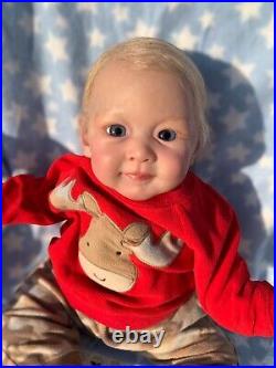 Reborn Henry Baby Boy Doll by Andrea Arcello 20 5.5 lbs