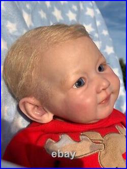 Reborn Henry Baby Boy Doll by Andrea Arcello 20 5.5 lbs