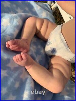 Reborn Henry Baby Boy Doll by Andrea Arcello 20 5.5 lbs