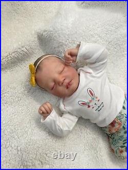 Reborn Johanna Asleep Baby Girl Realistic Reborn Doll Lifelike