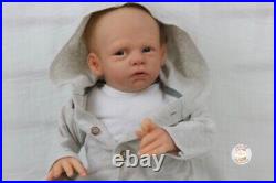 Reborn Kiki by Severine Piret Newborn Baby Boy Doll Reborn Baby Dolls Art Dolls