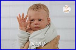 Reborn Kiki by Severine Piret Newborn Baby Boy Doll Reborn Baby Dolls Art Dolls