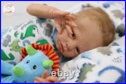 Reborn Kiki by Severine Piret Newborn Baby Boy Doll Reborn Baby Dolls Art Dolls