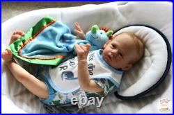 Reborn Kiki by Severine Piret Newborn Baby Boy Doll Reborn Baby Dolls Art Dolls