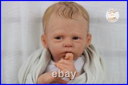 Reborn Kiki by Severine Piret Newborn Baby Boy Doll Reborn Baby Dolls Art Dolls