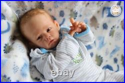 Reborn Kiki by Severine Piret Newborn Baby Boy Doll Reborn Baby Dolls Art Dolls