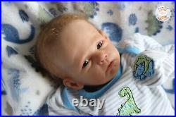 Reborn Kiki by Severine Piret Newborn Baby Boy Doll Reborn Baby Dolls Art Dolls