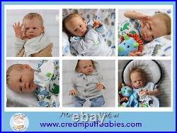 Reborn Kiki by Severine Piret Newborn Baby Boy Doll Reborn Baby Dolls Art Dolls