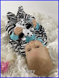 Reborn Kinby Grace Doll Girl Preemie 16 Baby Magnetic Pacifier with Accessories