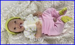 Reborn Kinby Katelyn Doll Girl Preemie 16 Baby Magnetic Pacifier Accessories