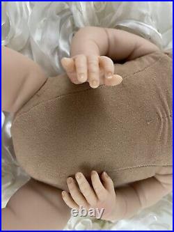 Reborn Kinby Katelyn Doll Girl Preemie 16 Baby Magnetic Pacifier Accessories