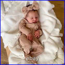 Reborn Lifelike Baby Dolls 19 inch Soft Body Realistic Newborn Dolls, Handmade