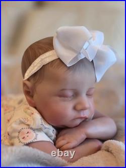 Reborn Like Weighted Cloth Body Vinyl Limbs Baby Doll