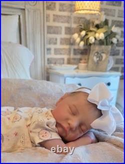 Reborn Like Weighted Cloth Body Vinyl Limbs Baby Doll