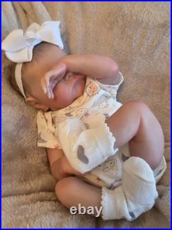 Reborn Like Weighted Cloth Body Vinyl Limbs Baby Doll Reborn Like Weighted Cloth Body Vinyl Limbs Baby Doll
