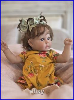 Reborn Like Weighted Cloth Body Vinyl Limbs Baby Doll