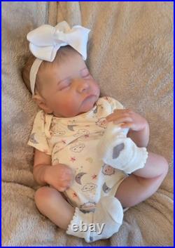 Reborn Like Weighted Cloth Body Vinyl Limbs Baby Doll
