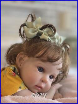 Reborn Like Weighted Cloth Body Vinyl Limbs Baby Doll