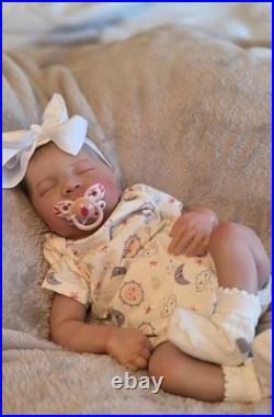 Reborn Like Weighted Cloth Body Vinyl Limbs Baby Doll Reborn Like Weighted Cloth Body Vinyl Limbs Baby Doll