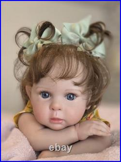 Reborn Like Weighted Cloth Body Vinyl Limbs Baby Doll