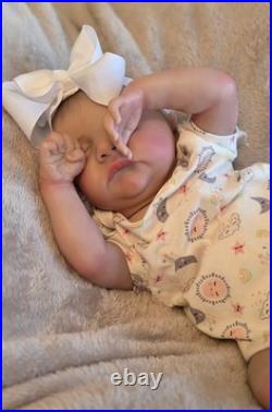 Reborn Like Weighted Cloth Body Vinyl Limbs Baby Doll