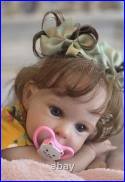 Reborn Like Weighted Cloth Body Vinyl Limbs Baby Doll