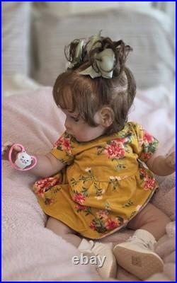 Reborn Like Weighted Cloth Body Vinyl Limbs Baby Doll
