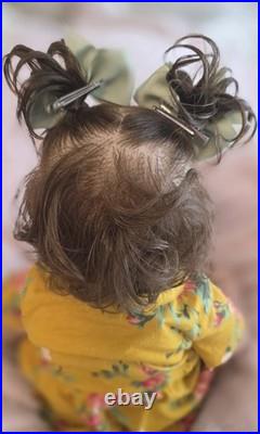 Reborn Like Weighted Cloth Body Vinyl Limbs Baby Doll