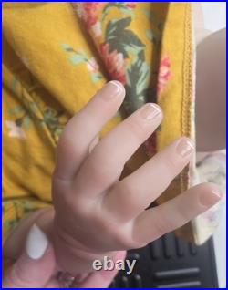 Reborn Like Weighted Cloth Body Vinyl Limbs Baby Doll