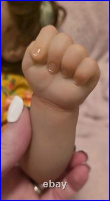 Reborn Like Weighted Cloth Body Vinyl Limbs Baby Doll