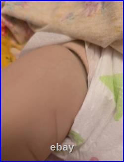 Reborn Like Weighted Cloth Body Vinyl Limbs Baby Doll