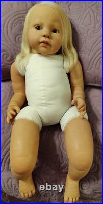 Reborn Louisa sculpt by Jannie De Lange 26, 8 lbs