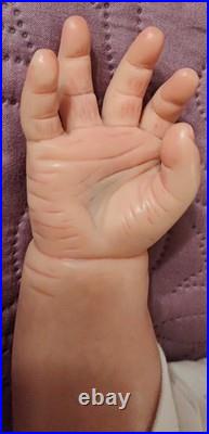 Reborn Louisa sculpt by Jannie De Lange 26, 8 lbs