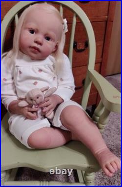 Reborn Louisa sculpt by Jannie De Lange 26, 8 lbs
