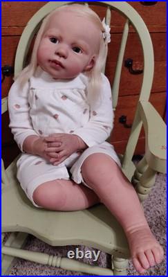 Reborn Louisa sculpt by Jannie De Lange 26, 8 lbs