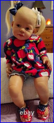 Reborn Louisa sculpt by Jannie De Lange 26, 8 lbs Reborn Louisa sculpt by Jannie De Lange 26, 8 lbs