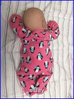 Reborn Meki Doll Adriesdolls 20 Newborn Comes with 2 Outfits and Blanket
