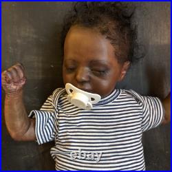 Reborn Newborn Baby African-American 20 4lbs