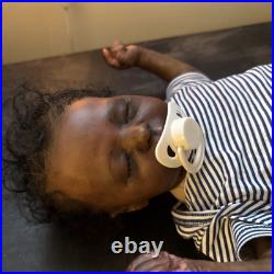 Reborn Newborn Baby African-American 20 4lbs