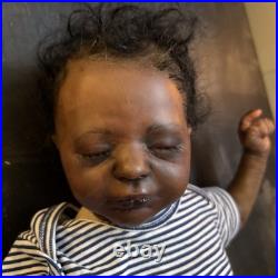 Reborn Newborn Baby African-American 20 4lbs