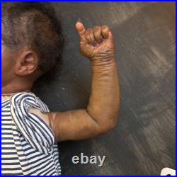 Reborn Newborn Baby African-American 20 4lbs