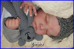 Reborn Newborn Baby Boy Cayle Olga Auer/mimadolls Artistsdollsl. Editioniiora
