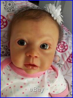 Reborn PROTOTYPE 23 Baby Toddler Girl Doll INKA by INA VOLPRICH Reborn Deluxe