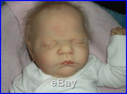 Reborn Preemie Doll Romilly by Cassie Brace, 18 3 Lbs. 7 Oz