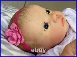 Reborn Primrose Awake By Laura Eagles Painted By Sarah Daugherty COA