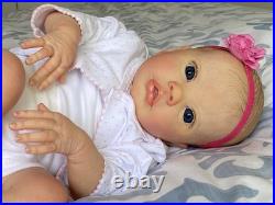 Reborn Primrose Awake By Laura Eagles Painted By Sarah Daugherty COA